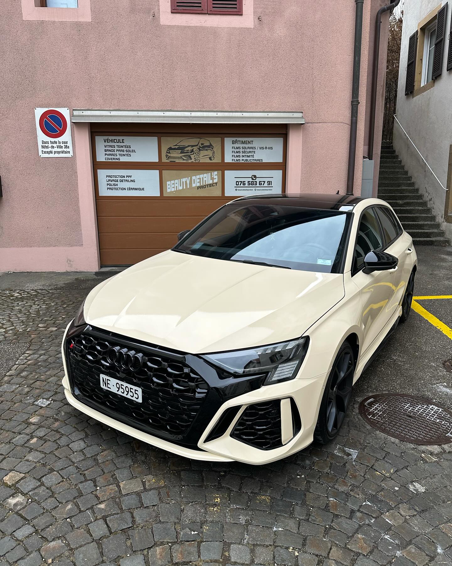 Audi RS3 sortie de l'atelier BD Group Automobiles