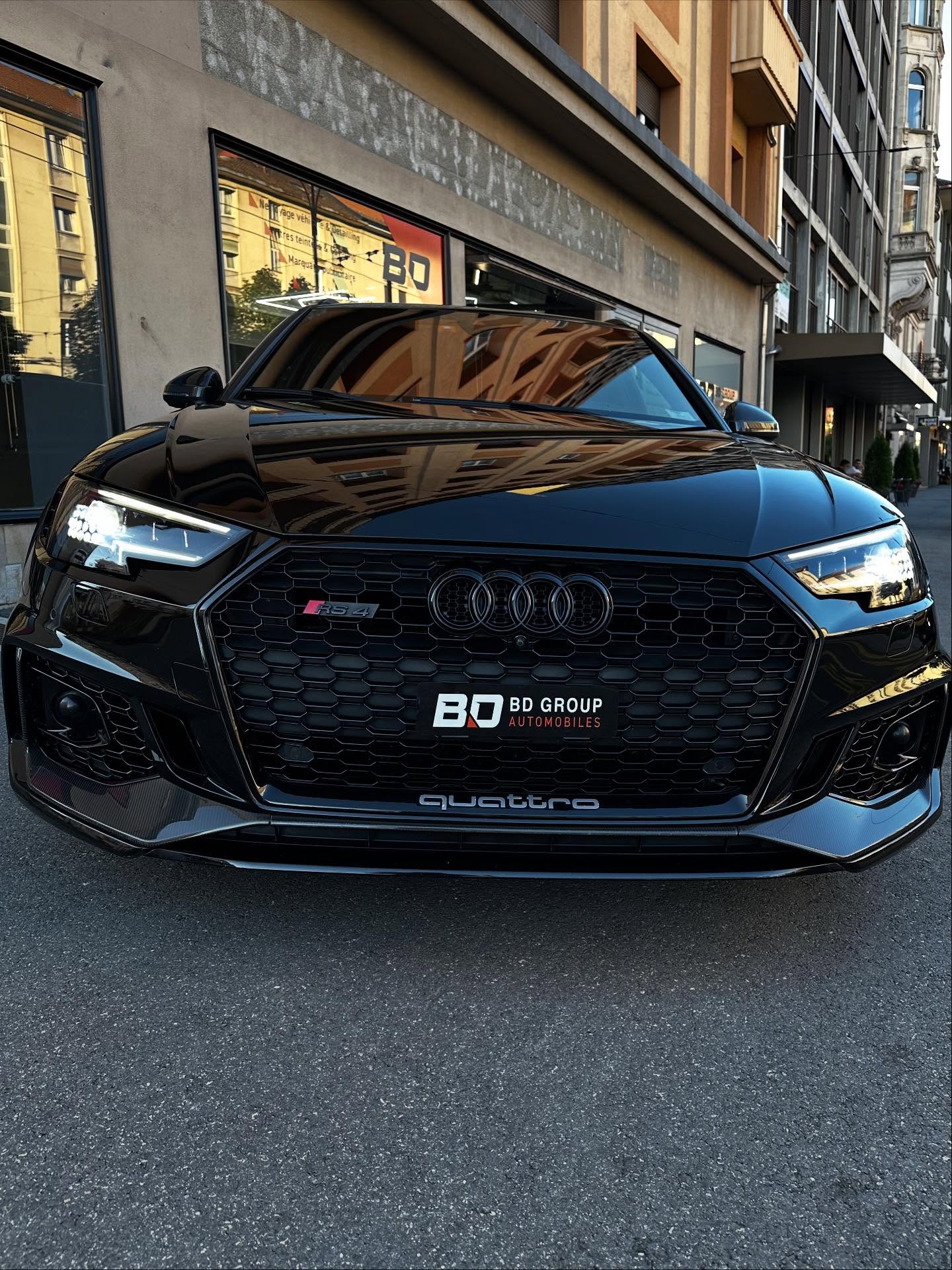 Audi RS4 projet client personnalisé